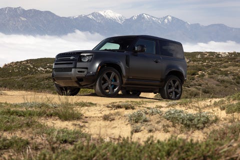 View Photos of the 2022 Land Rover Defender 90 V8