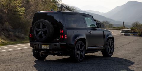 View Photos of the 2022 Land Rover Defender 90 V8