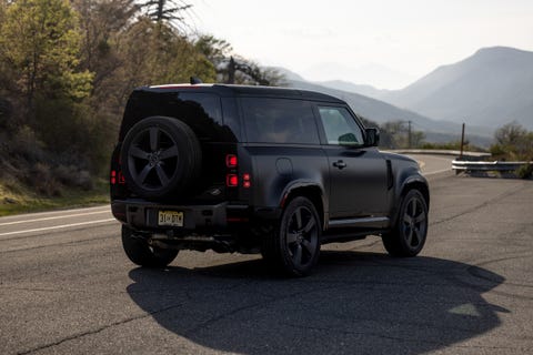 View Photos of the 2022 Land Rover Defender 90 V8