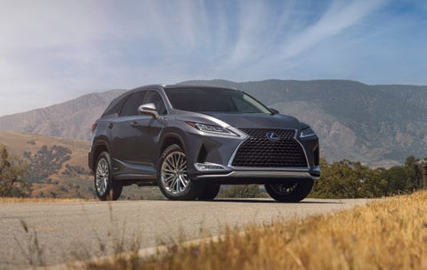 2022 lexus rx450l front