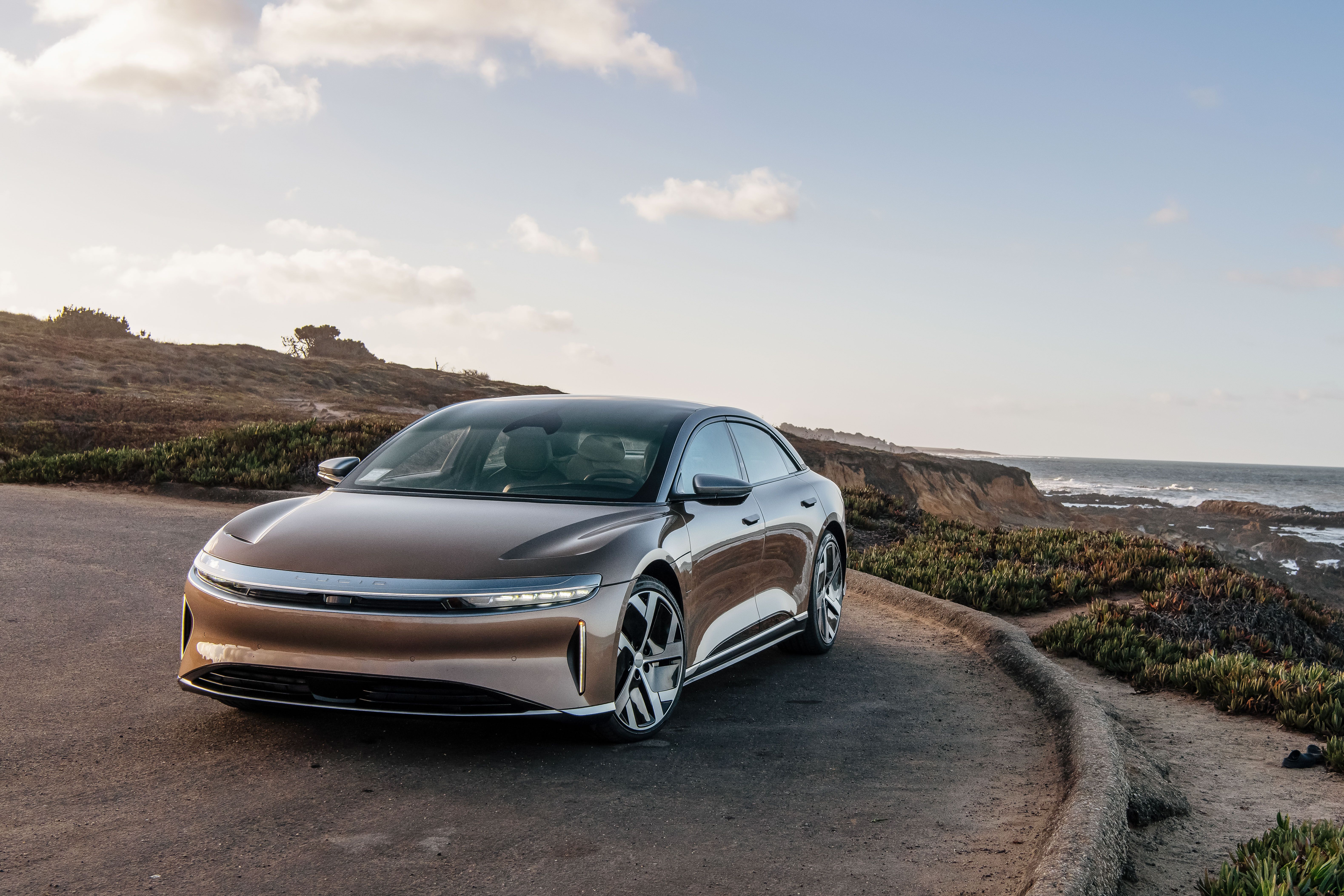 View Photos of the 2022 Lucid Air Dream Edition Performance