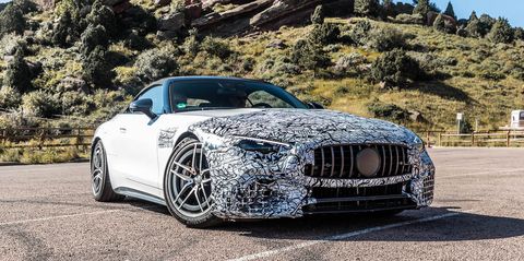 View Photos of the 2022 Mercedes-AMG SL