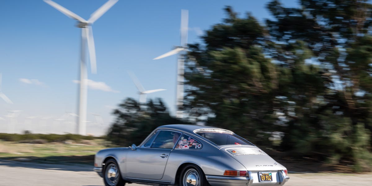 This EV-Converted Porsche 912 Future-Proofs a 1960s Classic