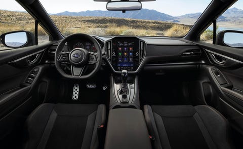 2022 Subaru WRX GT interior dash 2022 subaru wrx gt interior dash