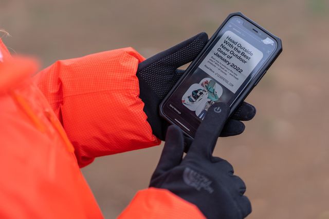 touchscreen gloves the north face etip