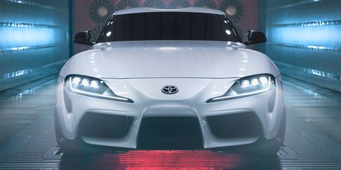 2022 toyota gr supra a91cf front
