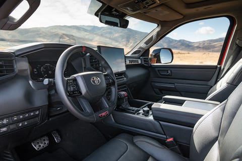 2022 toyota tundra trd pro interior