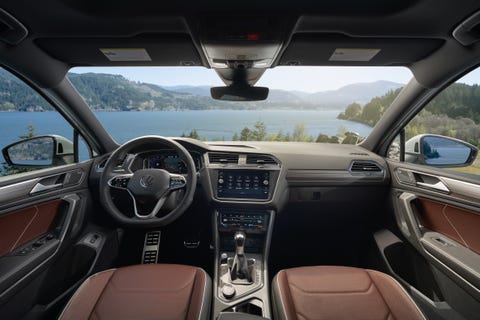 2022 volkswagen tiguan interior