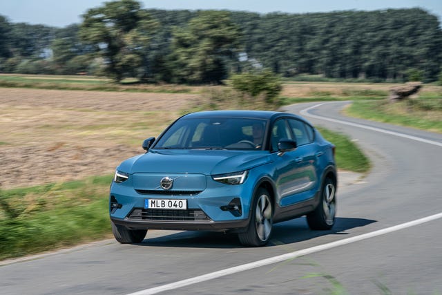 2022 Volvo C40 Recharge Gives the XC40 Some Slope-Backed Style