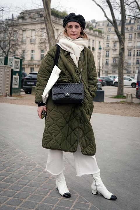 冬こそホワイトデニム！ パリで見つけた、デニムトレンドの新潮流を追跡 | ファッション | ELLE [エル デジタル]