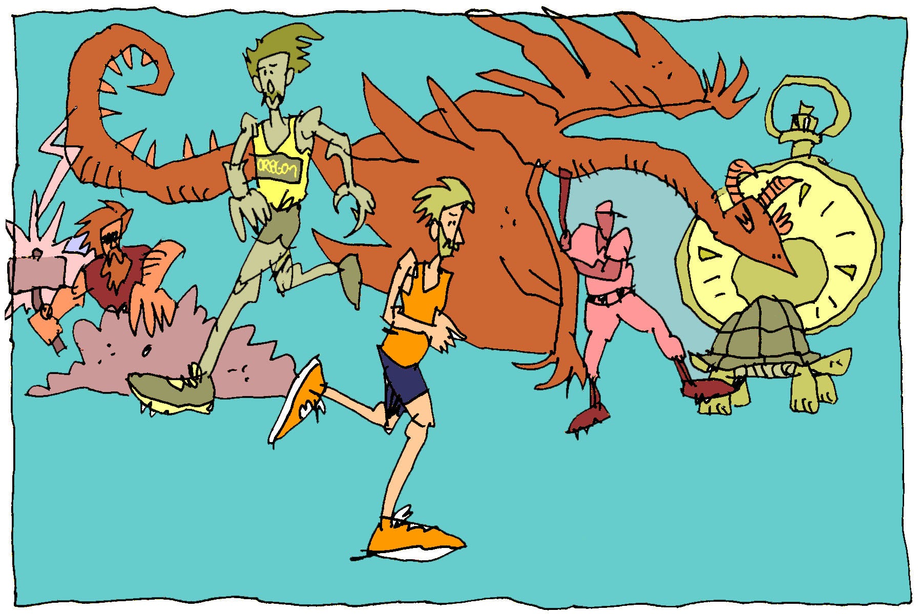 This Runner Draws Incredibly Relatable Cartoons About Our Sport