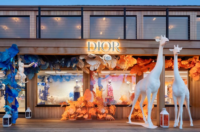 Dior Brings the French Riviera to Montauk for Beauty and Couture Pop-Up