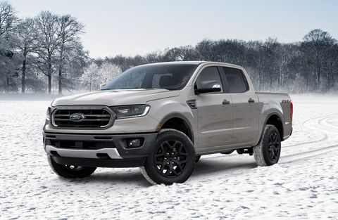 2022 ford ranger forest edition front