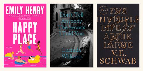 emily henry, happy place, dont tell anybody the secrets i told you, lucinda williams, the invisible life of addie larue, ve schwab, california bestsellers