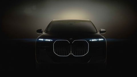 2023 BMW i7 teaser 2023 bmw i7 teaser