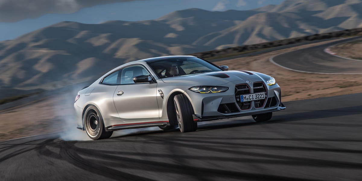 2023 BMW M4 CSL Is 240 Pounds Lighter and Packs 543 Horsepower