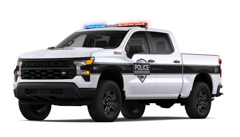 2023 Chevy Silverado Police Truck Can Pursue On- And Off-Road