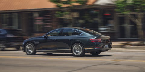 View Photos of the 2023 Genesis Electrified G80