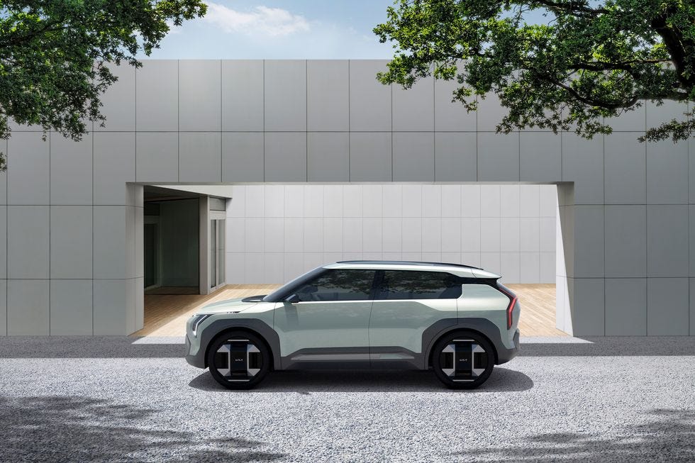 Here's How Kia Imagines Its Electric Future—Including Hybrids