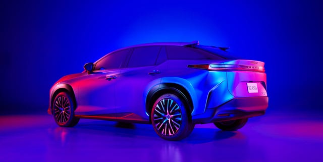 2023 lexus rz teaser