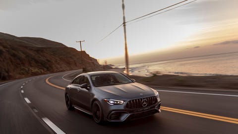2023 Mercedes-AMG CLA 45 Front Exterior 2023 mercedesamg cla 45 front exterior