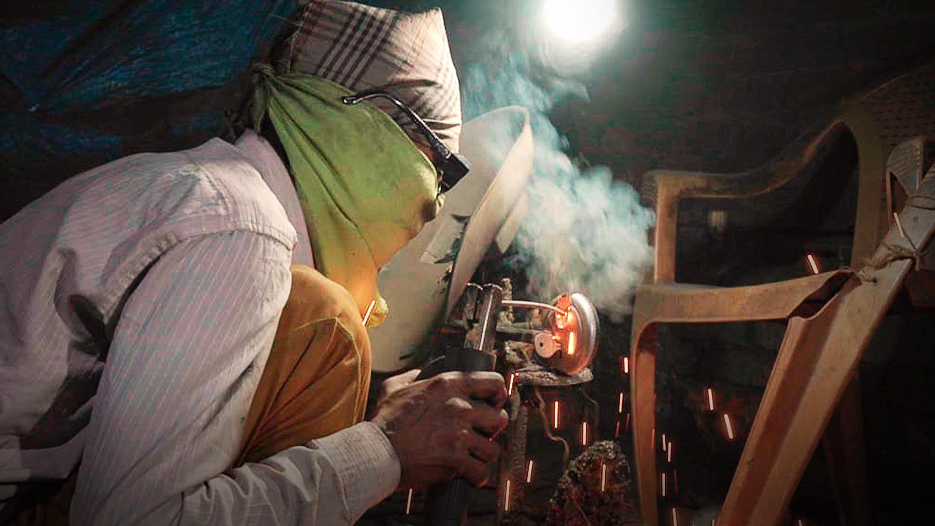 How Indian Artisans Grind Out Millions of Handmade Locks Each Year