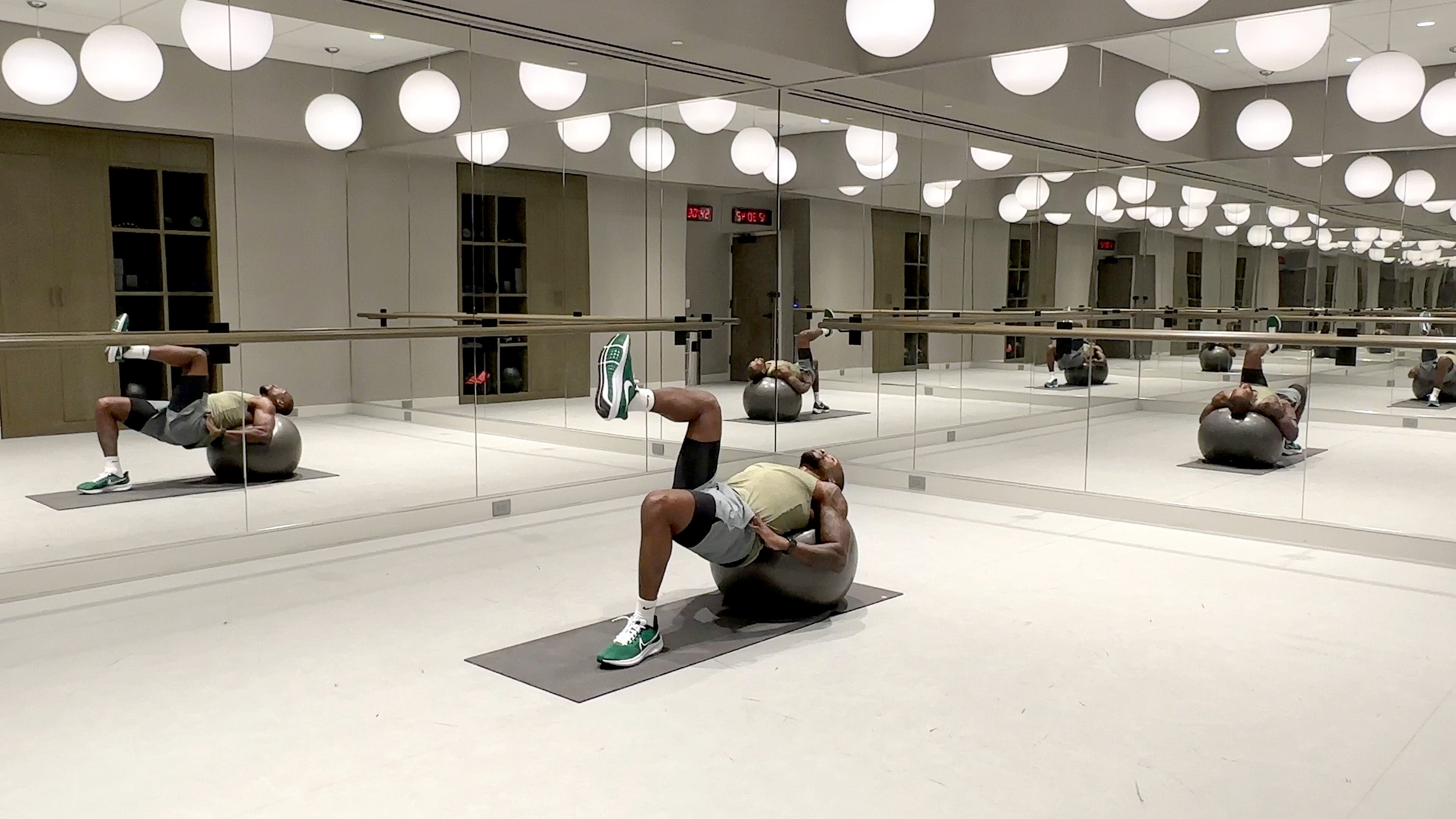 Try This Exercise Ball Workout to Seriously Elevate Your Stability