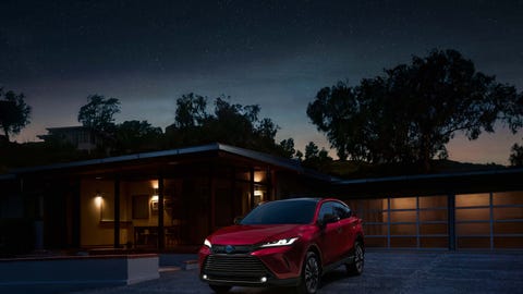 2023 Toyota Venza Nightshade Exterior Front 2023 toyota venza nightshade exterior front