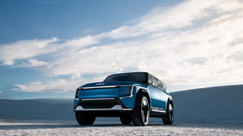2024 Kia EV9 Concept 2024 kia ev9 concept