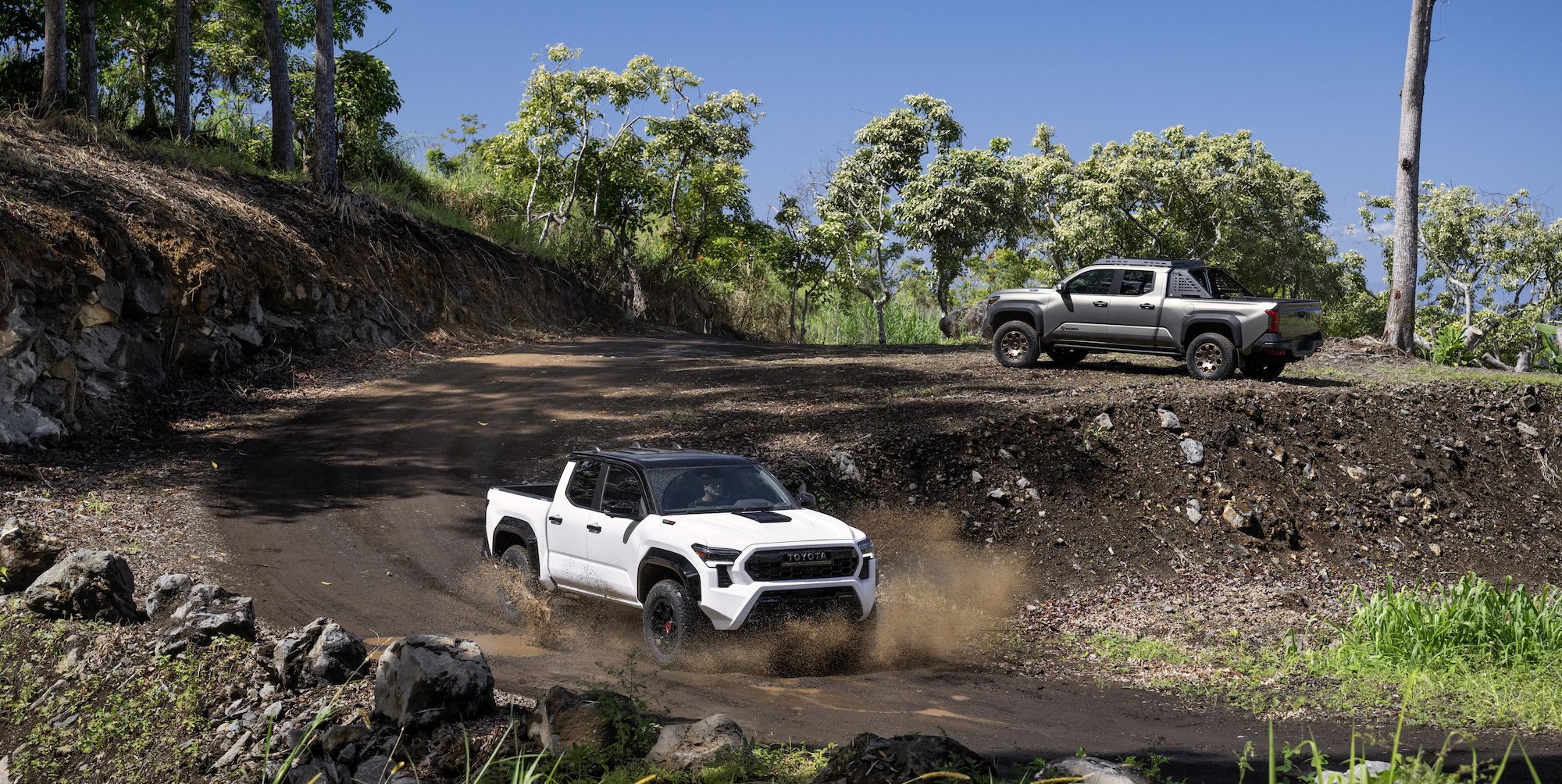The New Tacoma Trailhunter and TRD Pro Were Bred For Off-Road Abuse