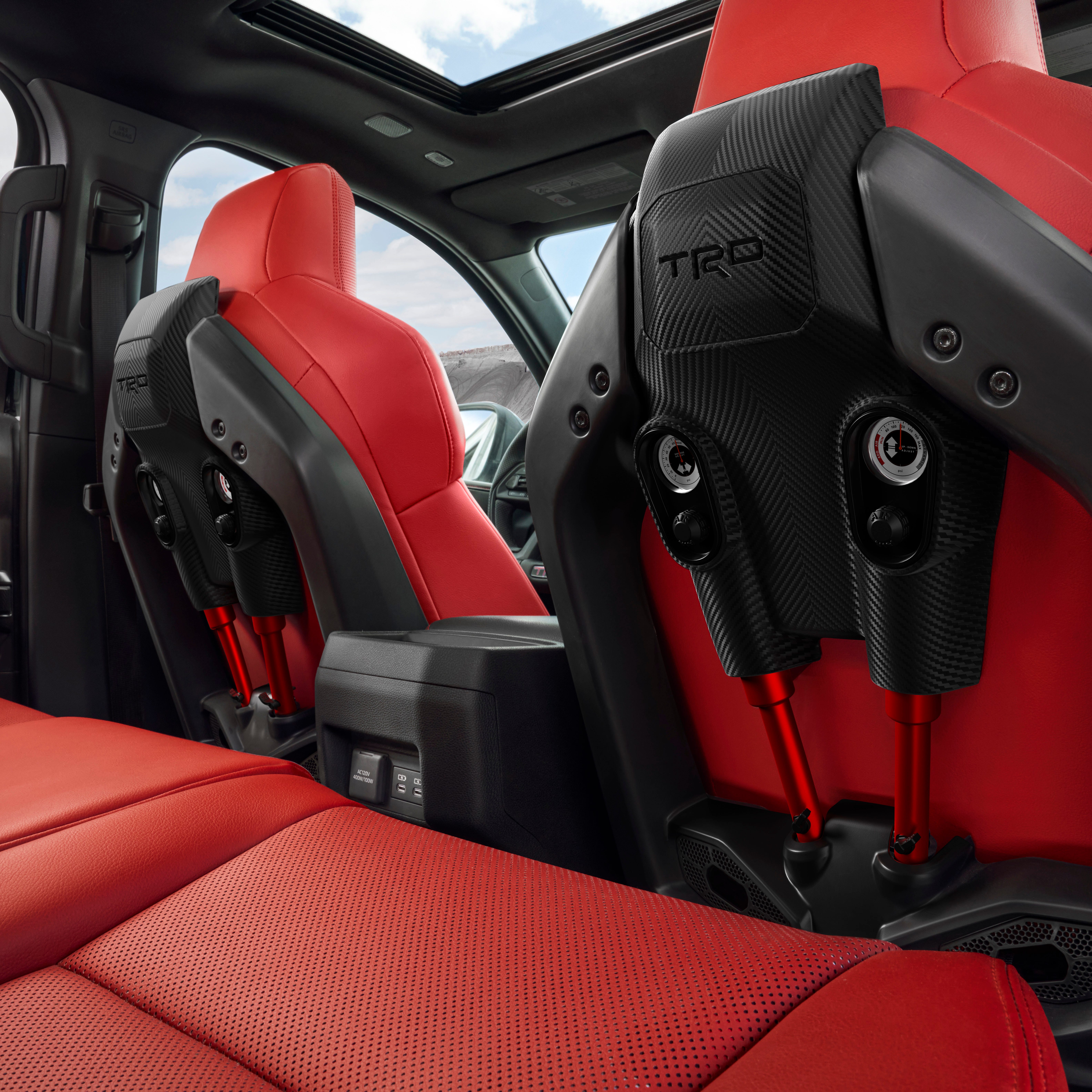 The 2024 Toyota Tacoma TRD Pro Has the Coolest Seats Ever