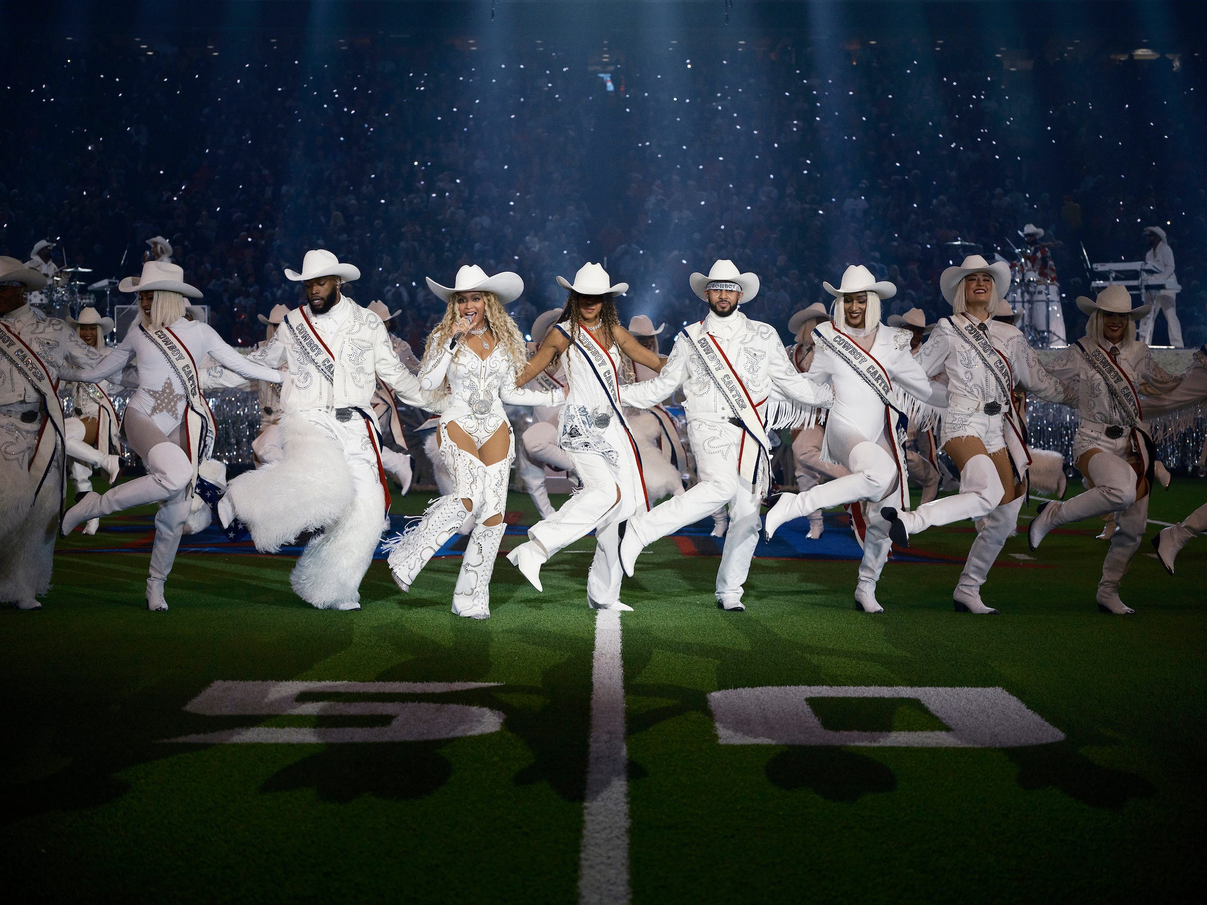 For the Beyoncé Bowl, Every Boot, Hat, and Belt Buckle Held a Deeper Meaning