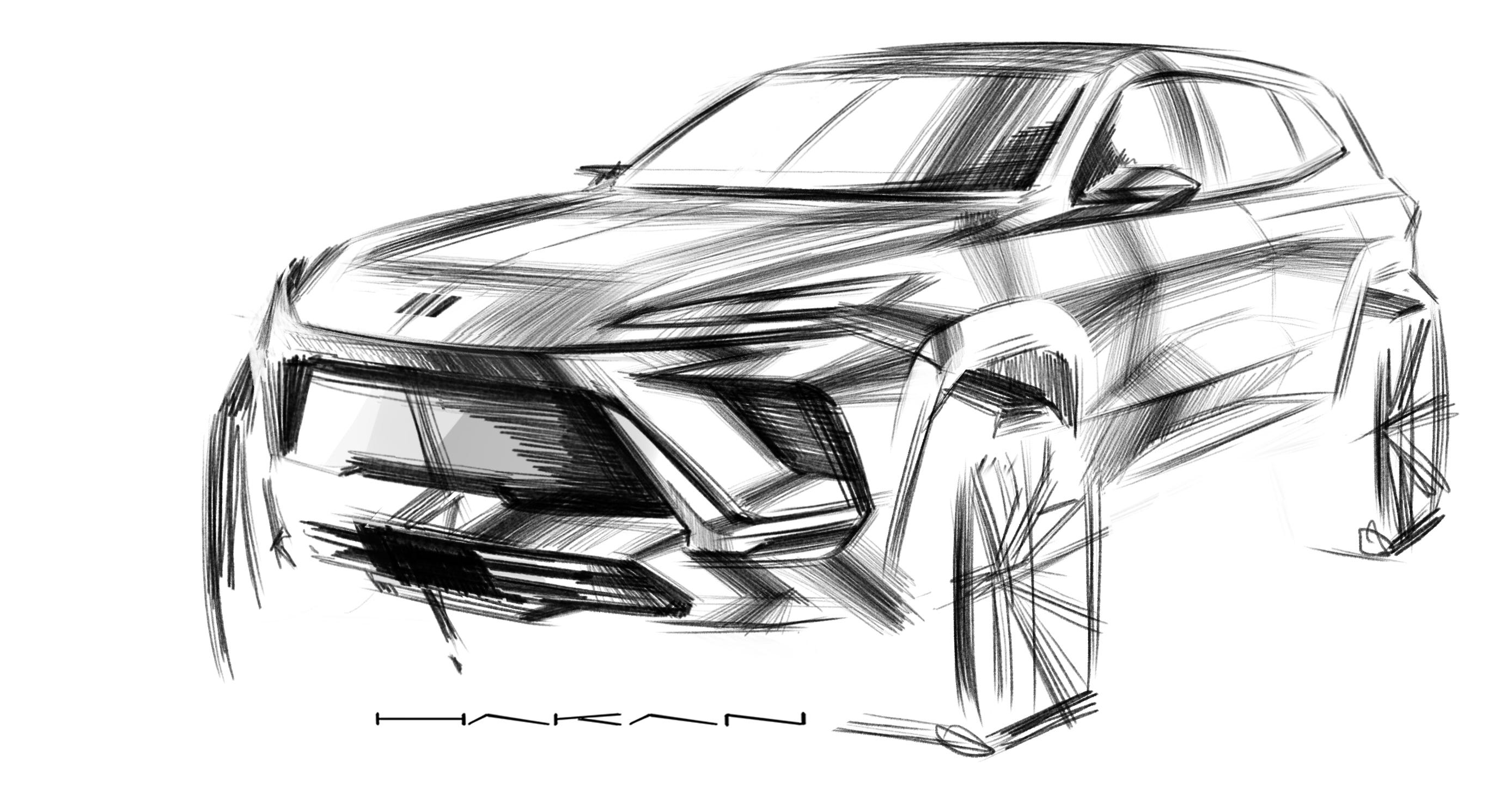 Buick Teases the New 2025 Enclave with a Sketch