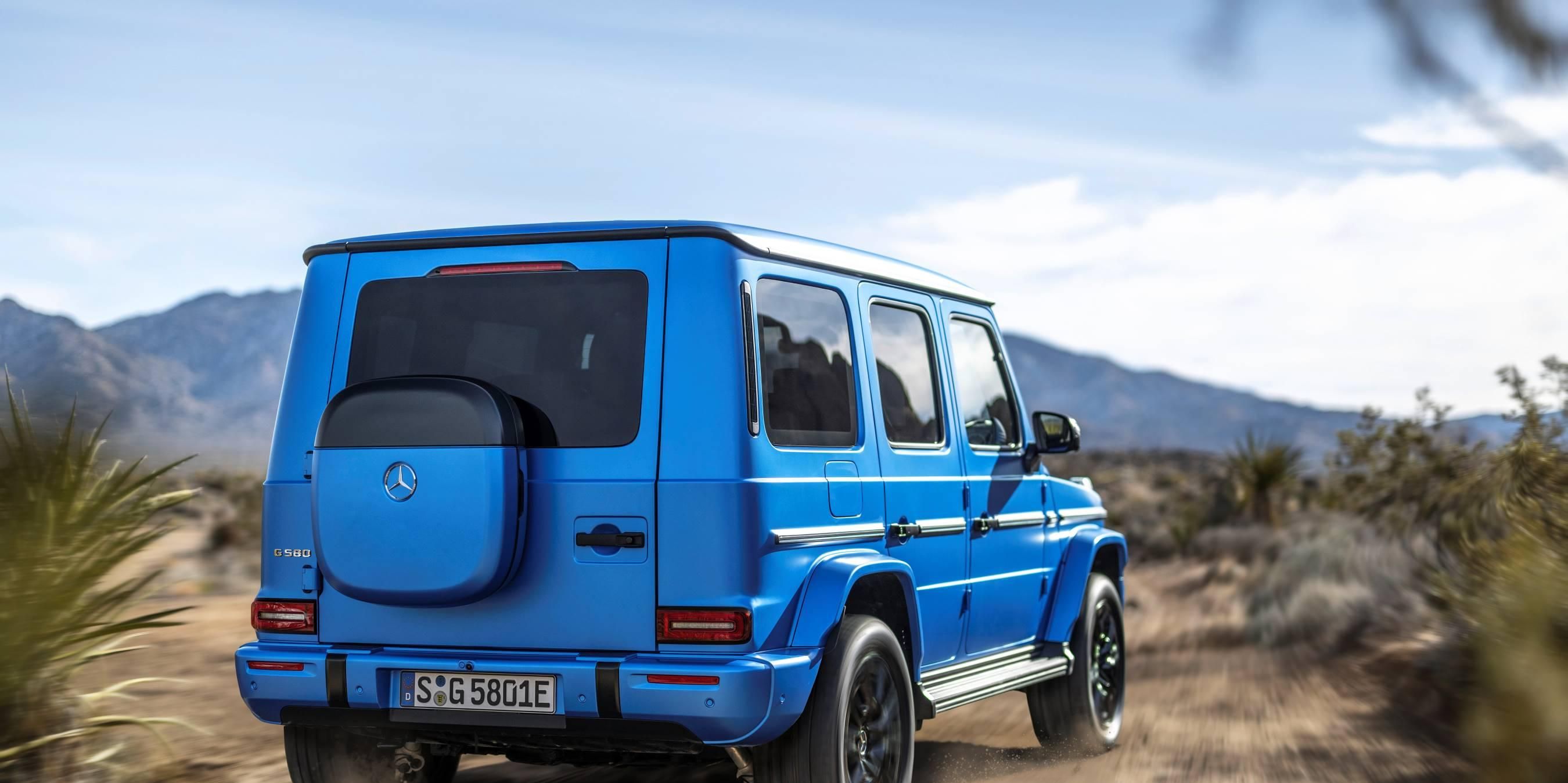 Mercedes G-Class Goes All-Electric but Retains Its Familiar Shape