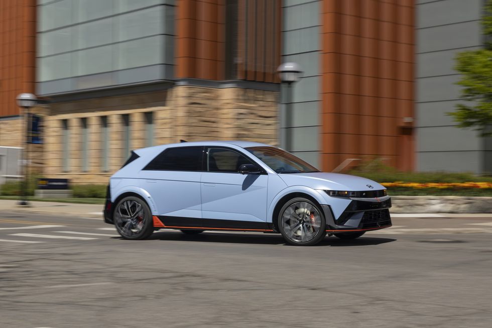 image of "Tested: 2025 Hyundai Ioniq 5 N Is a Great Pretender"