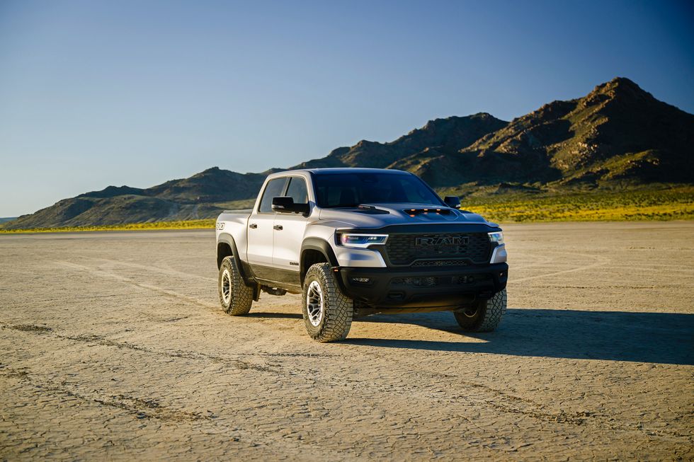 image of "2025 Ram 1500 RHO Is a V-8-Less TRX That Costs about $26K Less Too"
