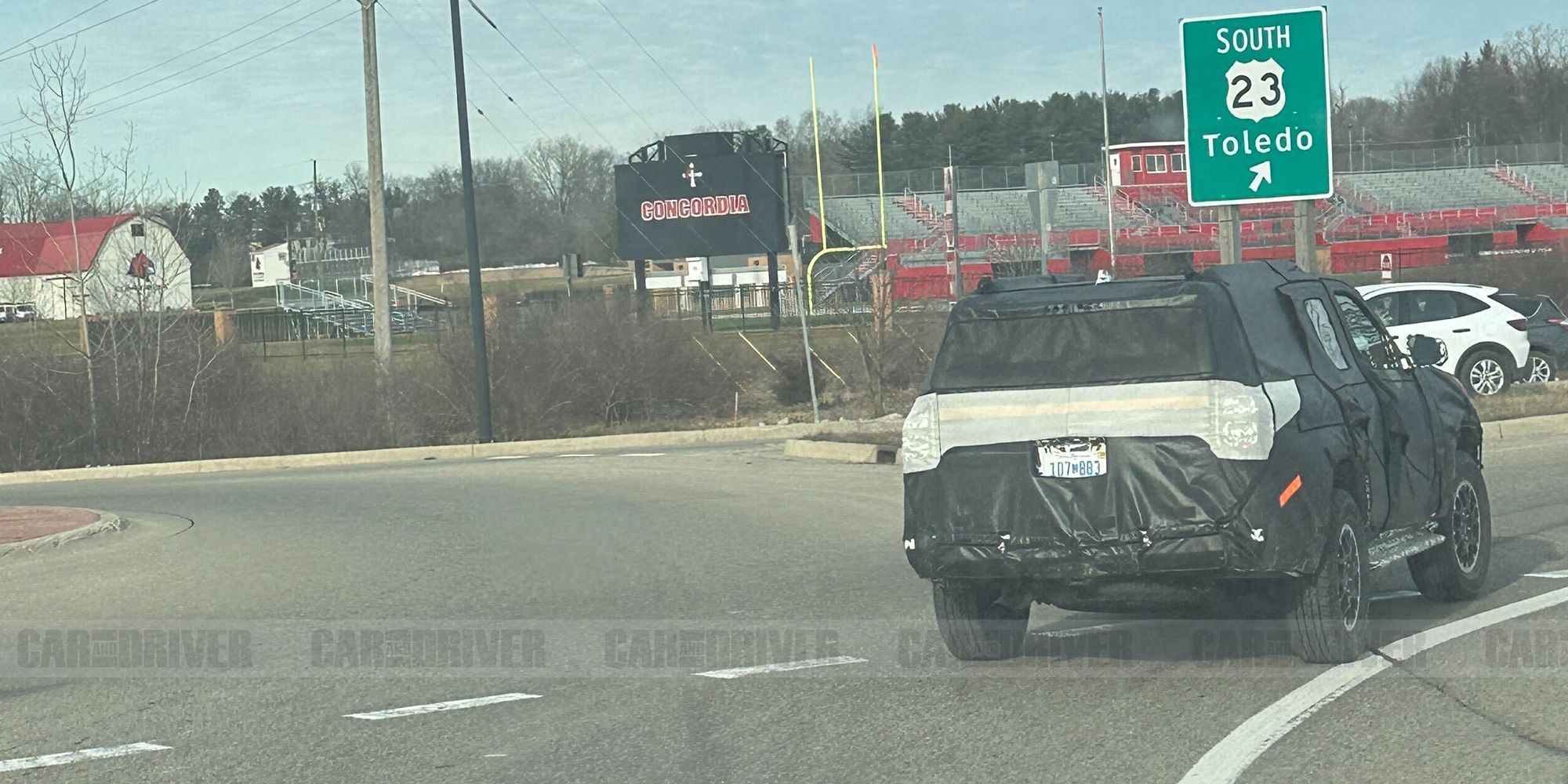 Here's the 2025 Toyota 4Runner Testing on the Road