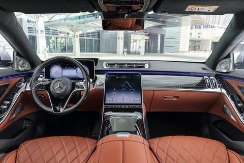 mercedes benz s klasse, 2020, outdoor, interieur leder nappa sienabraun  mercedes benz s class, 2020, outdoor, interior leather siena brown