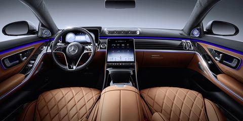 Here Is The 21 Mercedes Benz S Class Interior