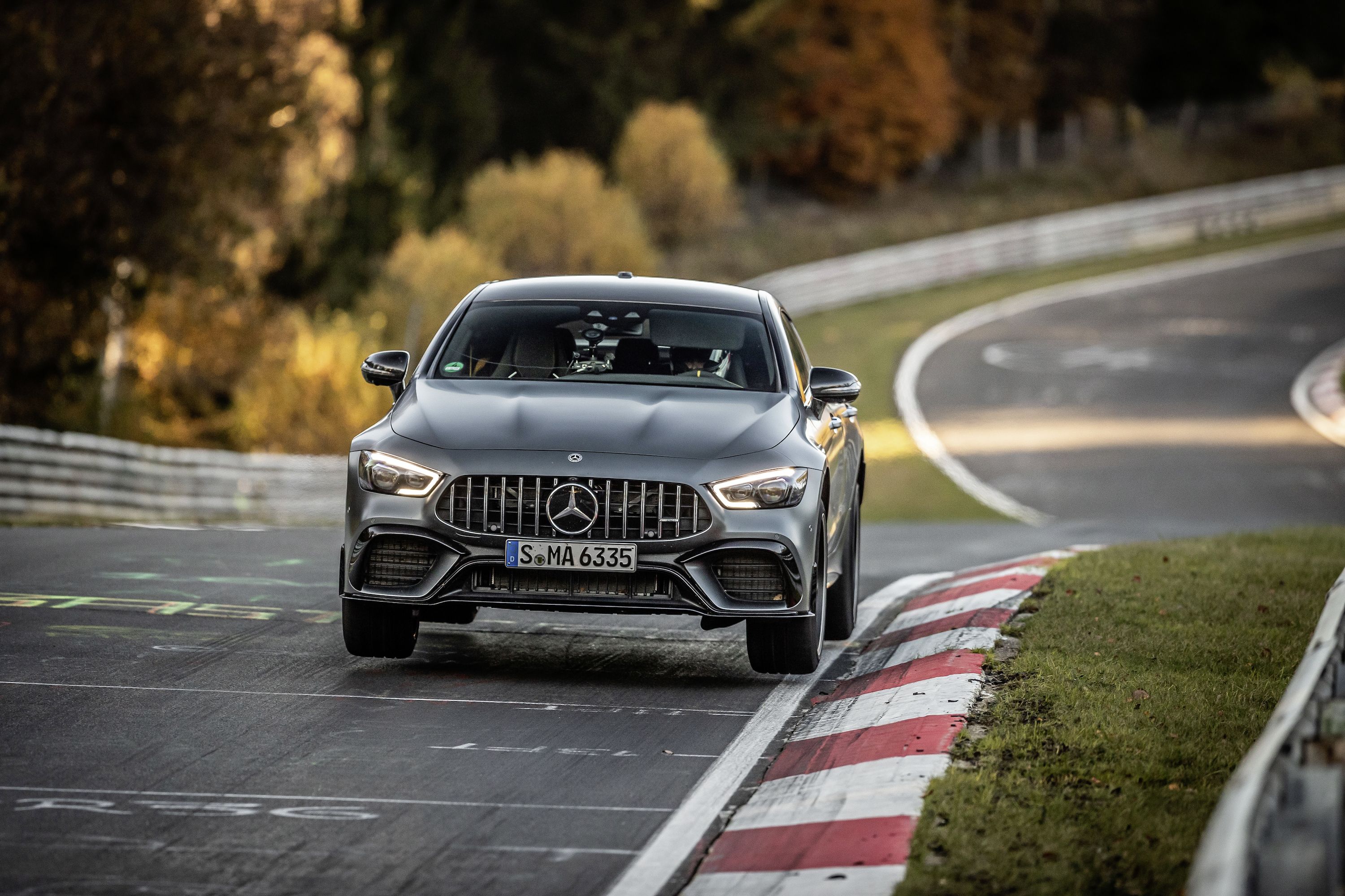 Mercedes Amg Gt 63 S Sets 7 23 Nurburgring Lap Onboard Video