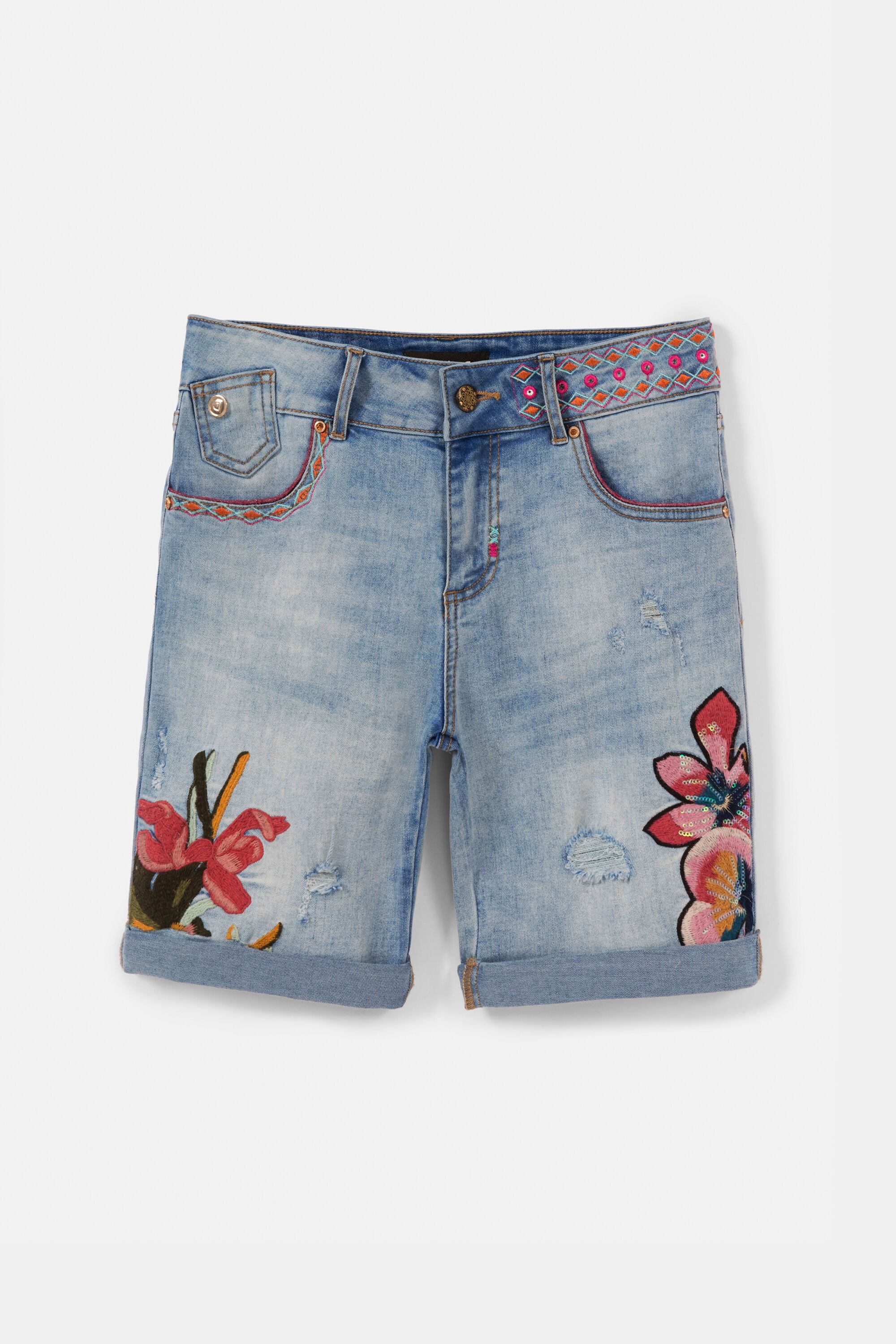 Venta > Bermudas Tejanas Mujer > En Stock