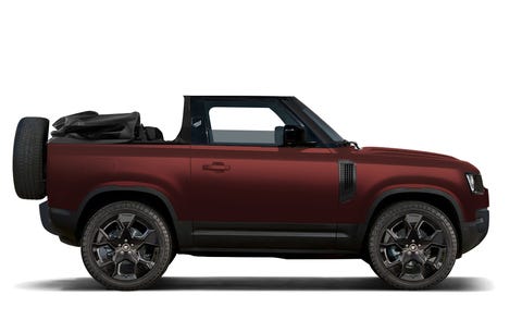 Heritage Customs Valiant Convertible heritage customs valiant convertible land rover defender red