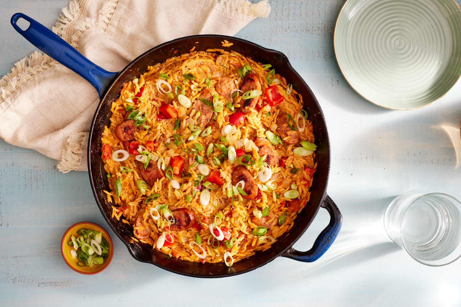 One-Pan Cajun Orzo Adds A Little Spice To Your Dinner 🔥