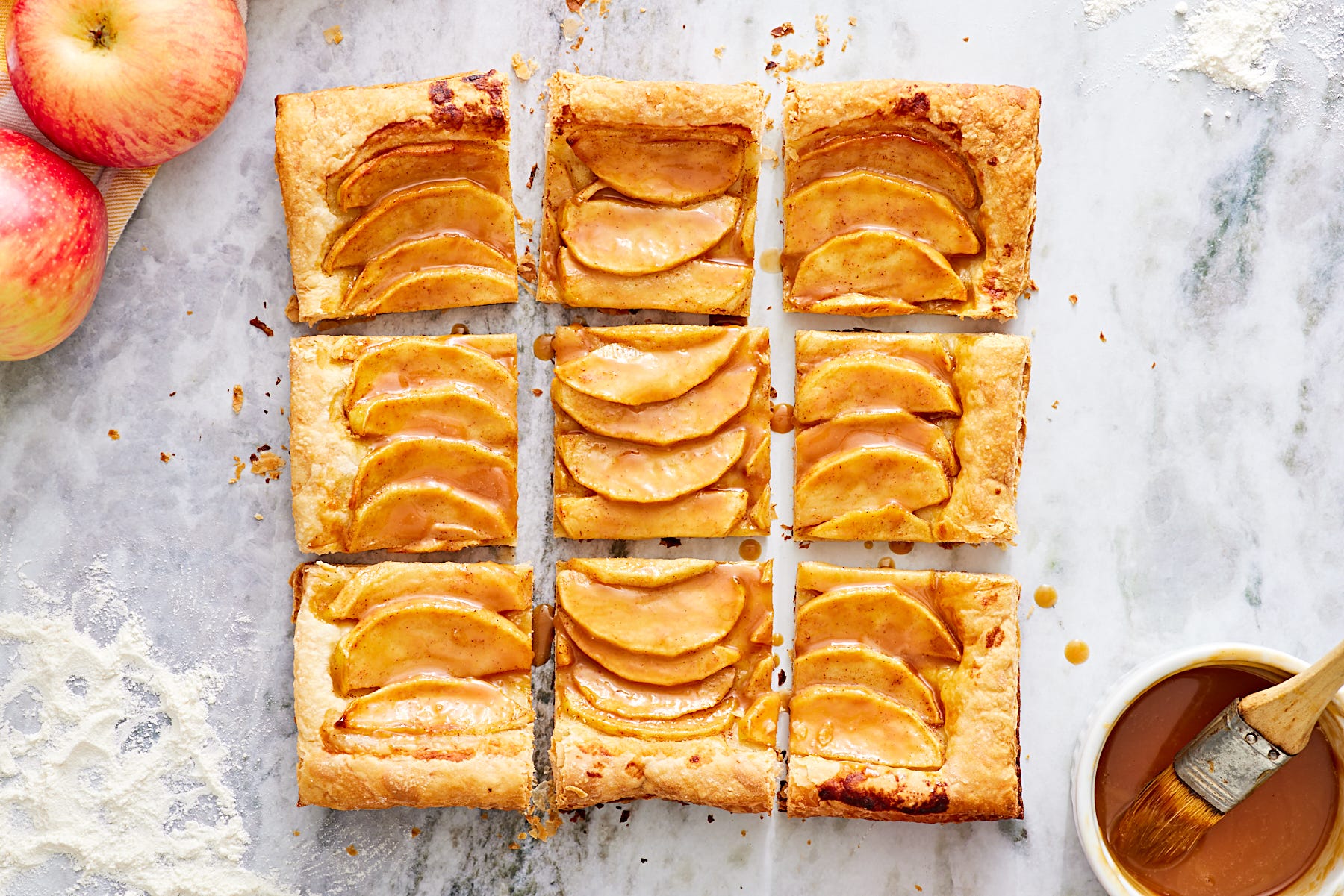 This Caramel Apple Tart Only Uses Four (!!) Ingredients