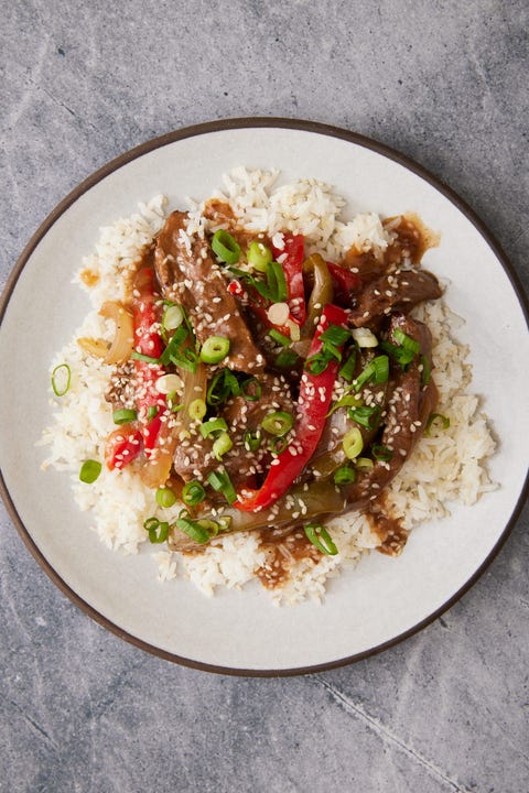 Crockpot Pepper Steak - Delish.com crockpot pepper steak