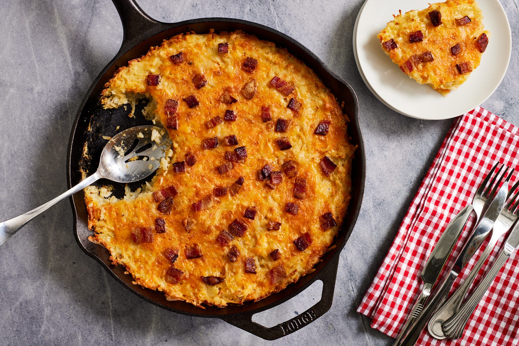 Copycat Cracker Barrel Hashbrown Casserole Will Have Everyone Fighting For More