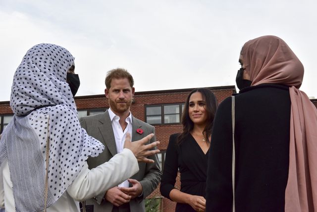 prince harry meghan markle visit afghan refugees