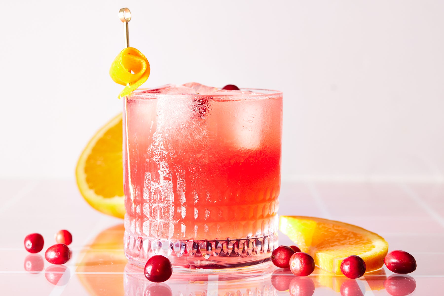 This Festive Cranberry Orange Whiskey Sour Is A Thanksgiving Must