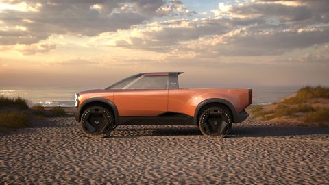 nissan electric truck concept