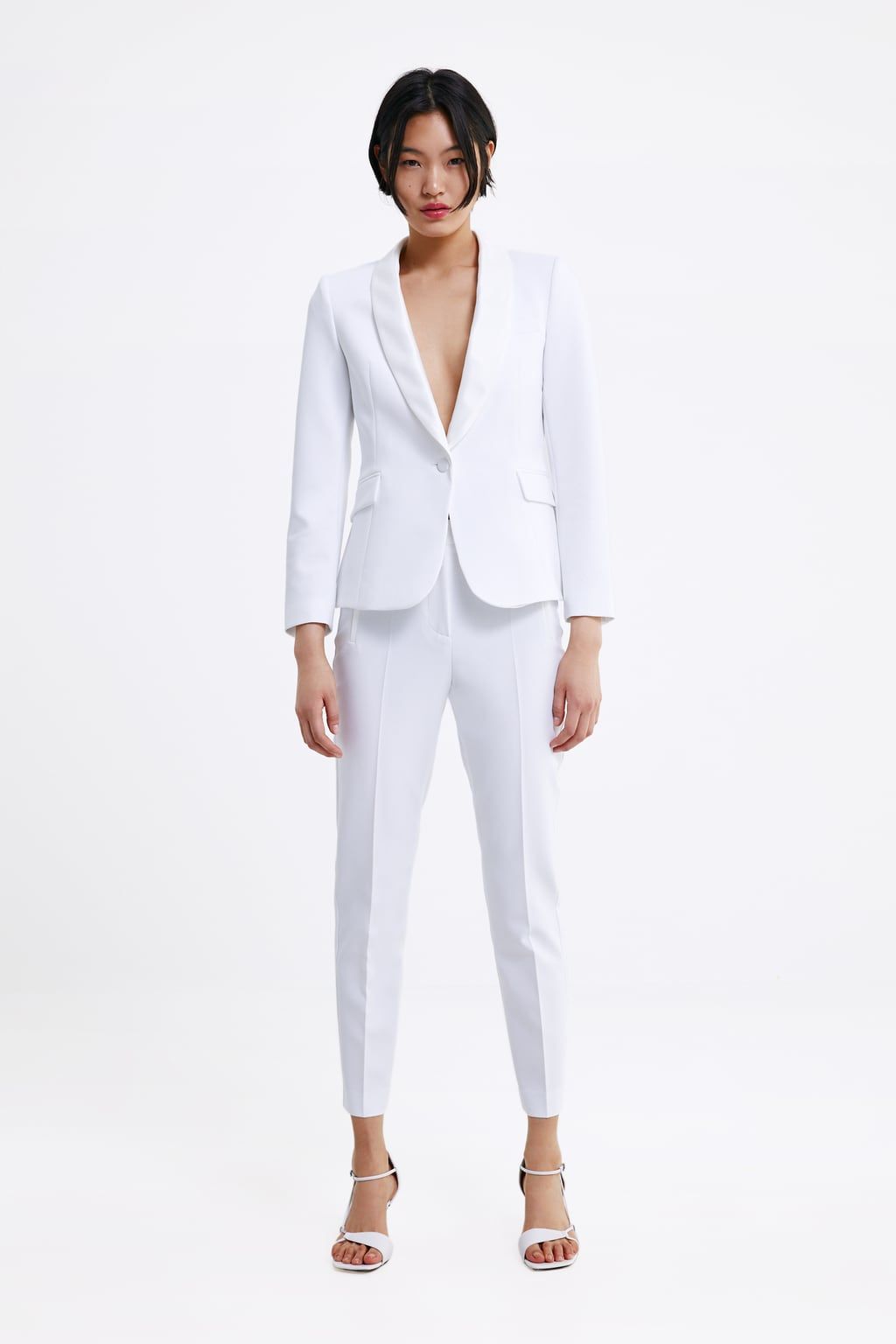 Y Carbonero De Blanco El Sara Traje Zara Tiene Pone Moda HIYD2b9eWE